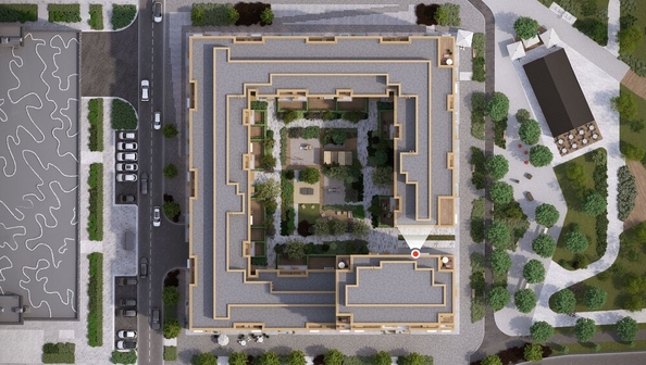 
  Продается студия, 27.32 м², ЖК Кварталы Драверта, дом 6
. Фото 2.