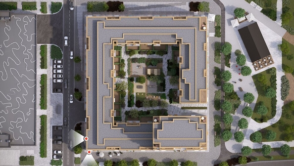 
  Продается 2-комн. квартира, 61.6 м², ЖК Кварталы Драверта, дом 6
. Фото 2.