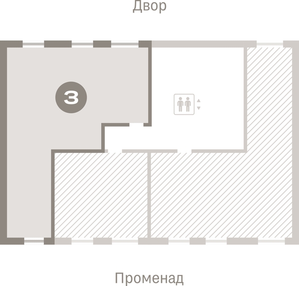 
  Продается 3-комн. квартира 84.32 м², в ЖК Кварталы Драверта, дом 3. Фото 3.