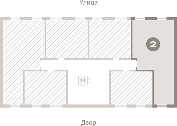 
  Продается 2-комн. квартира 67.68 м², в ЖК Кварталы Драверта, дом 3. Фото 3.