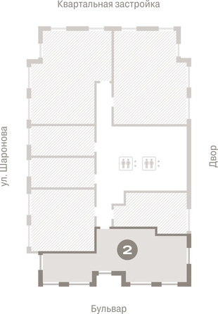 
  Продается 2-комн. квартира 70.28 м², в ЖК Кварталы Драверта, дом 6. Фото 3.