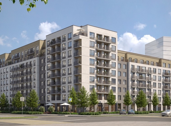 
  Продается 3-комн. квартира 103.49 м², в ЖК Кварталы Драверта, дом 2. Фото 4.