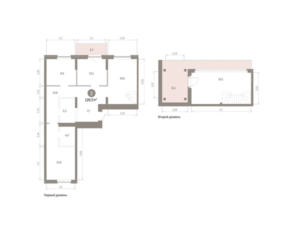 
  Продается 3-комн. квартира 126.5 м², в ЖК Кварталы Драверта, дом 3. Фото 1.