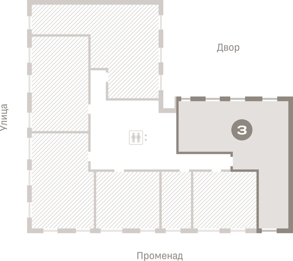 
  Продается 3-комн. квартира 95.53 м², в ЖК Кварталы Драверта, дом 3. Фото 3.