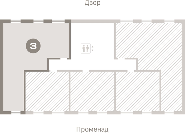 
  Продается 3-комн. квартира 84.79 м², в ЖК Кварталы Драверта, дом 3. Фото 3.