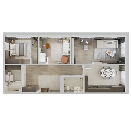 
  Продается 3-комн. квартира 86.85 м², в ЖК Северное Сияние Премиум. Фото 3.