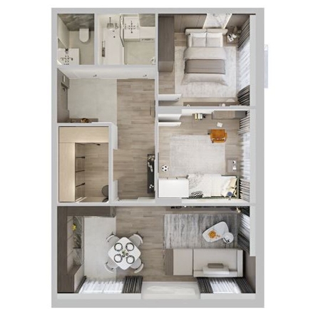 
  Продается 2-комн. квартира 66.2 м², в ЖК Северное Сияние Премиум. Фото 3.