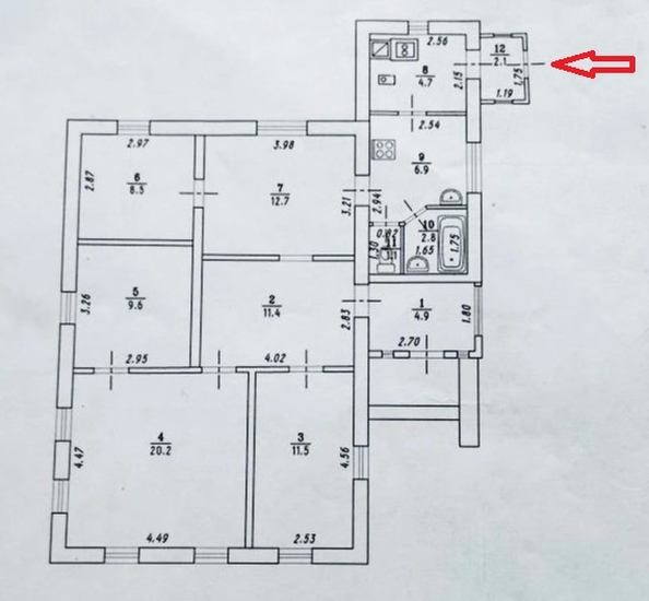 
  Продается дом 101 м². Фото 5.