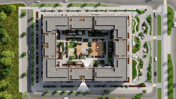 
  Продается 3-комн. квартира 86.25 м², в ЖК Кварталы Драверта, дом 3. Фото 2.