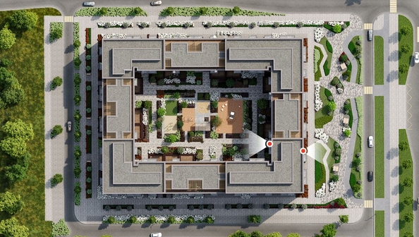
  Продается 3-комн. квартира 86.89 м², в ЖК Кварталы Драверта, дом 3. Фото 2.