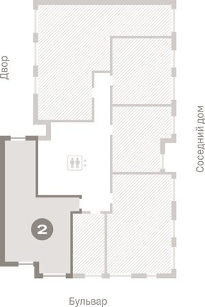 
  Продается 2-комн. квартира 66 м², в ЖК Кварталы Драверта, дом 6. Фото 3.