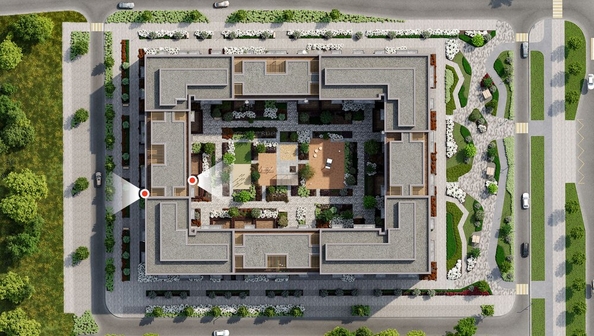 
  Продается 3-комн. квартира 128.43 м², в ЖК Кварталы Драверта, дом 3. Фото 2.