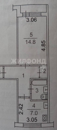 
   Продам 1-комнатную, 33.8 м², Алтайская ул, 126

. Фото 10.