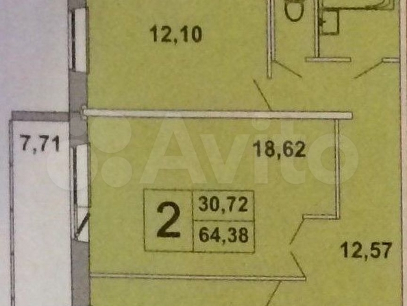 
  Продается 2-комн. квартира, 64.4 м², Дизайнеров ул, д. 1
. Фото 20.
