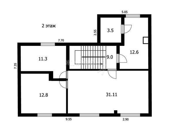 
   Продам дом, 143.3 м², Томск

. Фото 28.