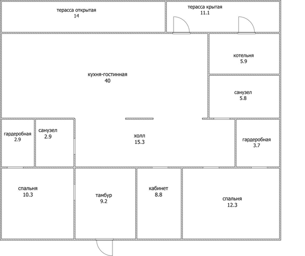 
   Продам дом, 152.2 м², Воронино

. Фото 7.