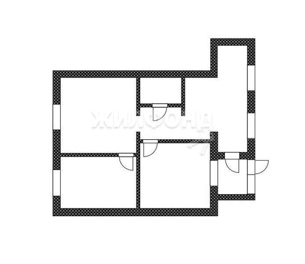 
   Продам 3-комнатную, 50.2 м², Светлая ул, 4

. Фото 1.