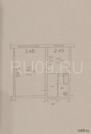 
  Продается 1-комн. квартира, 32.3 м², Татарская ул, д. 7/1
. Фото 12.