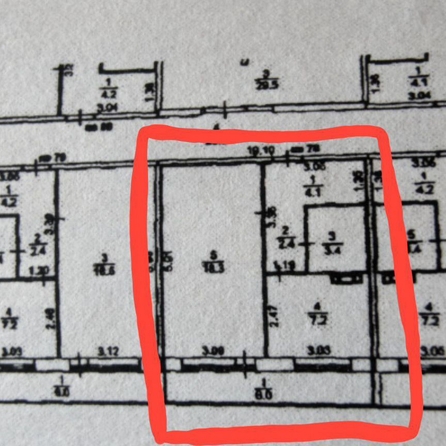 
   Продам 1-комнатную, 34.5 м², Герасименко ул, 3/11

. Фото 19.