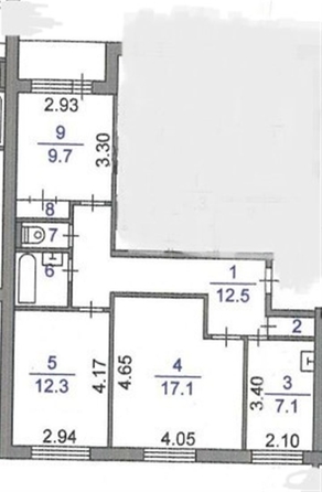 
  Продается 3-комн. квартира, 64.1 м², 19 Гвардейской Дивизии ул
. Фото 1.