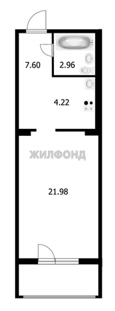
  Продается студия, 36.8 м², Источная ул, д. 38/2
. Фото 8.