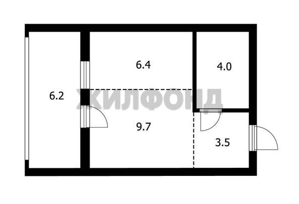 
  Продается студия, 23.6 м², ЖК Композиция
. Фото 9.