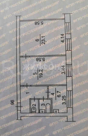 
  Продается 2-комн. квартира, 59.9 м², Алтайская ул, д. 89/1
. Фото 17.