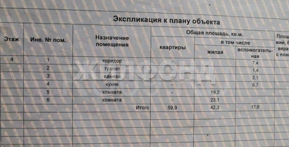 
  Продается 2-комн. квартира, 59.9 м², Алтайская ул, д. 89/1
. Фото 18.