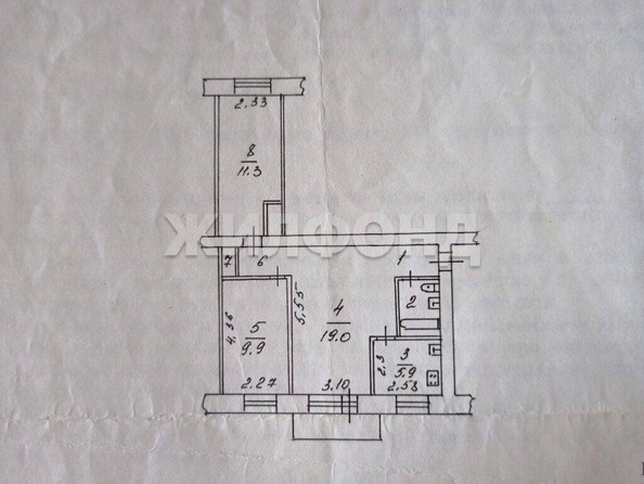 
  Продается 3-комн. квартира, 55.4 м², Пушкина ул, д. 27Е
. Фото 28.