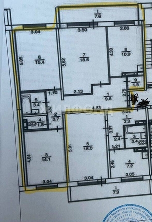 
  Продается 3-комн. квартира, 79.2 м², Дальне-Ключевская ул, д. 16Б
. Фото 14.