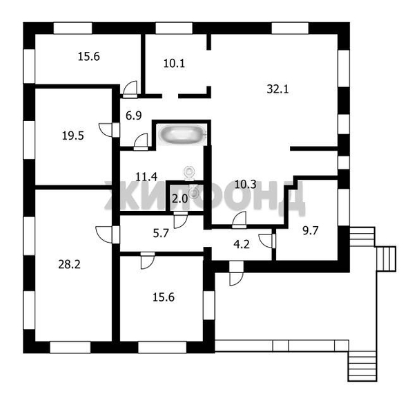 
  Продается дом, 322.9 м², Томск
. Фото 18.