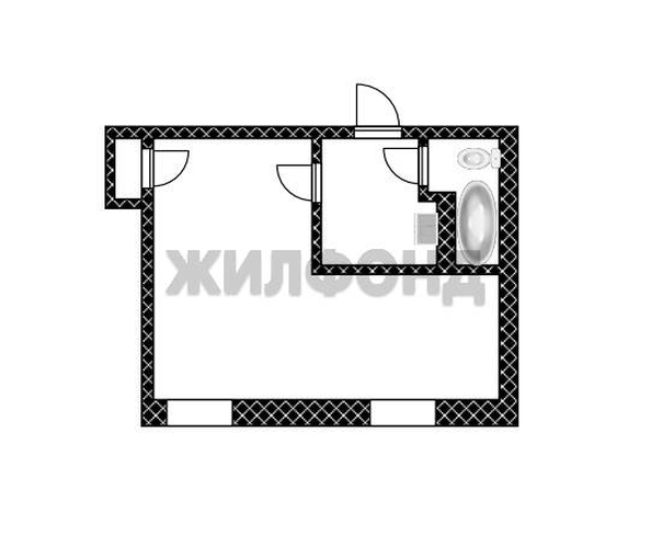 
  Продается студия, 25.5 м², Транспортная ул, д. 4
. Фото 11.