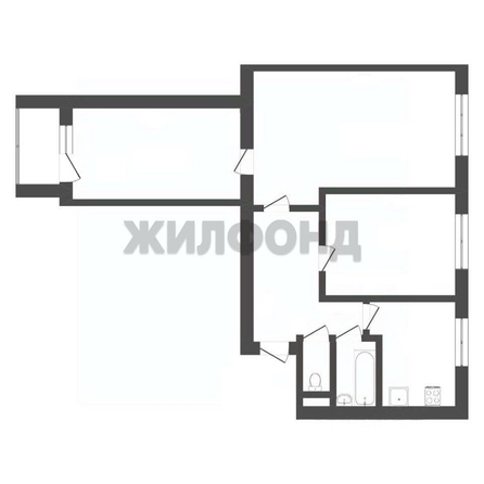 
  Продается 3-комн. квартира, 57.2 м², Нахимова пер, д. 15
. Фото 9.