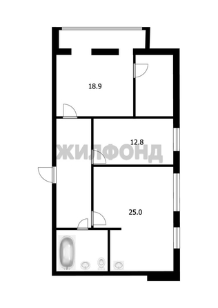
  Продается 3-комн. квартира 79.4 м². Фото 10.