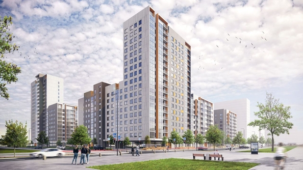 
  Продается 2-комн. квартира 39.18 м², в ЖК Парапарк, 2 очередь, дом 1. Фото 1.