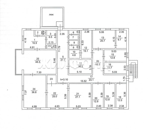 
  Продается офис 364 м². Фото 7.
