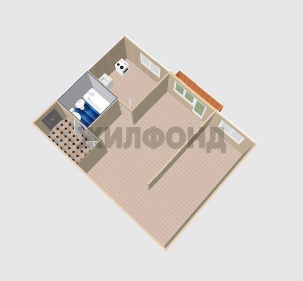 
  Продается 2-комн. квартира 40.8 м². Фото 16.