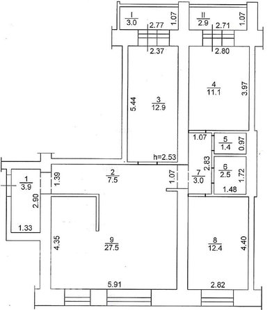 
  Продается 4-комн. квартира 82.2 м². Фото 4.