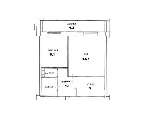 
  Продается 2-комн. квартира 34.5 м². Фото 9.