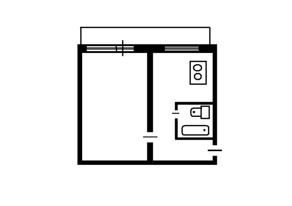 
  Продается 1-комн. квартира 32.5 м². Фото 4.