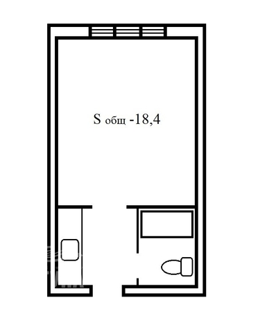 
  Продается 1-комн. квартира 18.4 м². Фото 3.