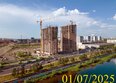 Суриков, дом 1: Ход строительства 1 июля 2025