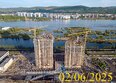 Суриков, дом 1: Ход строительства 2 июня 2025