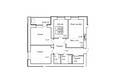 Барбарис: Планировка трёхкомнатной квартиры 75,3 кв.м