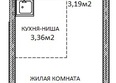 Добродом: Планировка Студия 20,7 м²