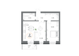 Юдинский, дом 1.1: Планировка 2-комн 59,87 м²
