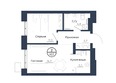 Чижи, 2 очередь (корпус 4): Планировка 2-комн 42 м²