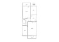 Берёзка, дом 4: Планировка 3-комнатной квартиры 86,46 кв.м