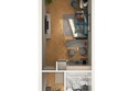 Новоильинка: Планировка 1-комн 27, 27,1 м²