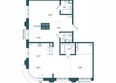 Бродский, 1-я очередь: Планировка 4-комн 107,79 м²